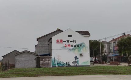 应城新农村墙绘